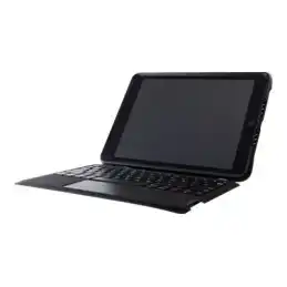OtterBox Unlimited Keyboard Folio FRENCH Apple iPad 8th - 7th gen (no screen protection) Black Crystal - c... (77-82345)_1